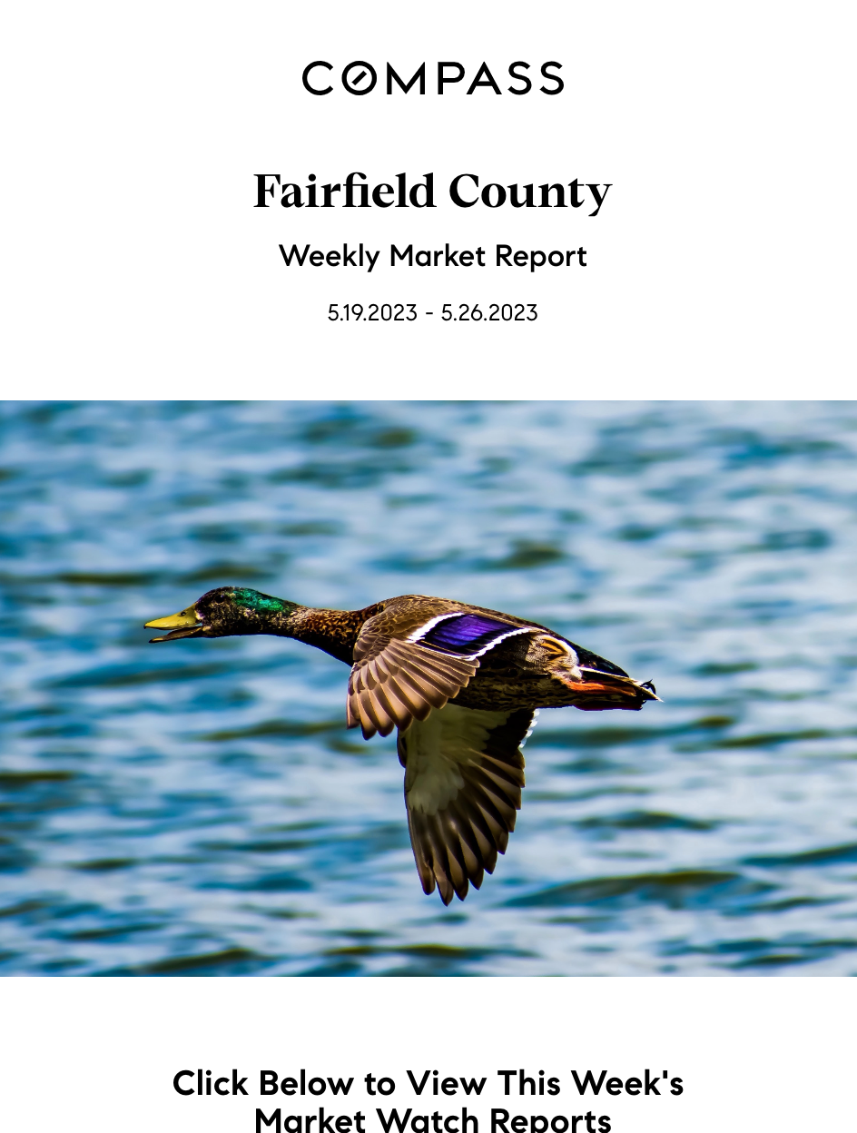 Weekly Market Report Fairfield County, CT